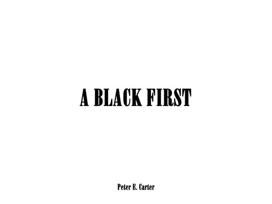 A Black First
