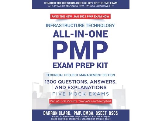 All-In-One PMP(R) EXAM PREP Kit,1300 Question, Answers, and Explanations, 240 Plus Flashcards, Templates and Pamphlet Updated for Jan 2021 Exam: Based