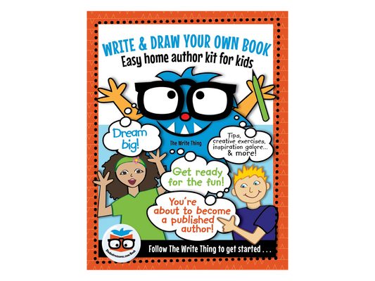 Write & Draw Your Own Book: Easy Home Author Kit for Kids
