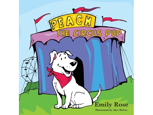 Peach the Circus Pup
