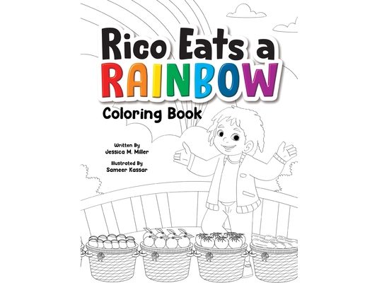 Rico Eats a Rainbow Coloring Book