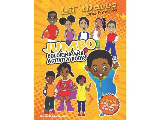 Lil' Marco and Friends Jumbo Coloring and Activity Book