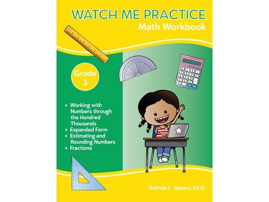 Watch Me Practice Grade 3 Math Workbook