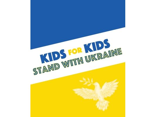 Kids for Kids Stand with Ukraine