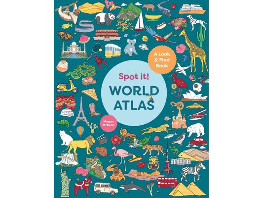 Spot It! World Atlas: A Look-And-Find Book