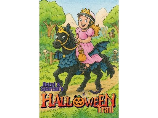 Hazel and Spartan's Halloween Trail