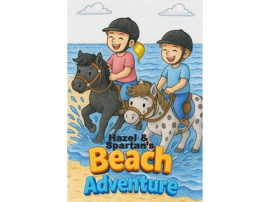 Hazel and Spartan's Beach Adventure