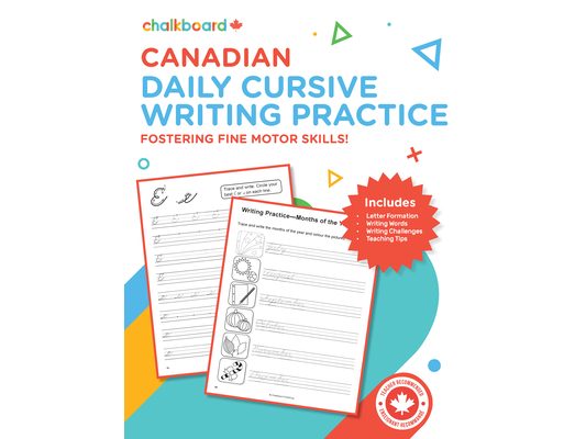 Canadian Daily Cursive Writing Practice 2-4