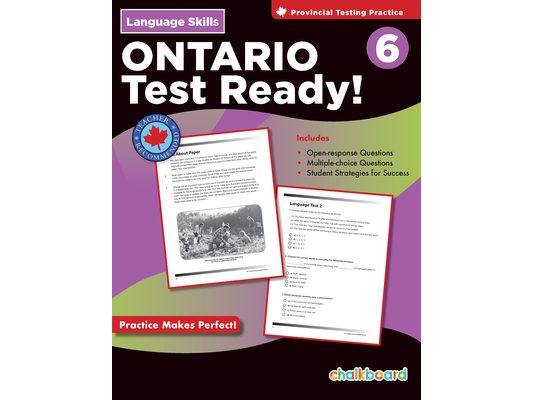 Ontario Test Ready Language Skills 6