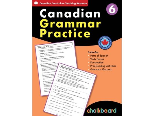 Canadian Grammar Practice 6