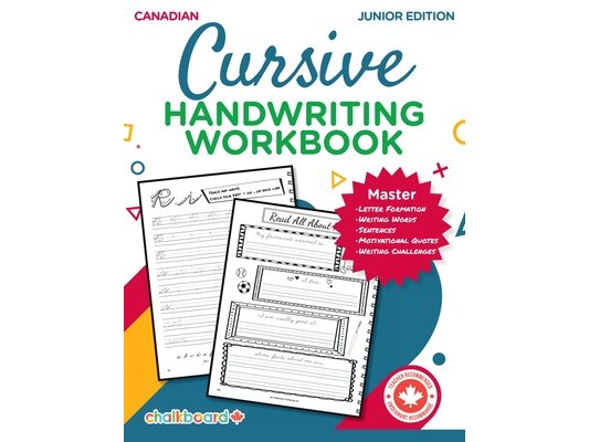 Junior Cursive Handwriting Workbook