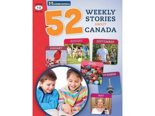 52 Weekly Nonfiction Stories About Canada Grades 1-2