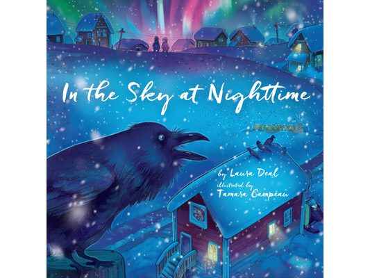 In the Sky at Nighttime