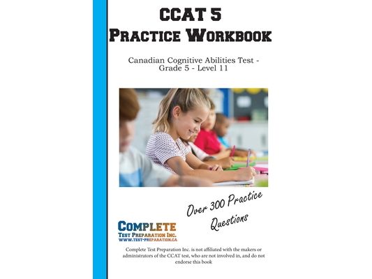 CCAT 5 Practice Workbook: Essential Verbal, Non-Verbal, and Number Battery Practice for Gifted Program Entrance