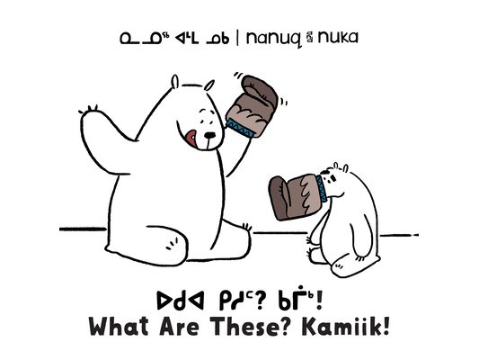 Nanuq and Nuka: What Are These? Kamiik!: Bilingual Inuktitut and English Edition