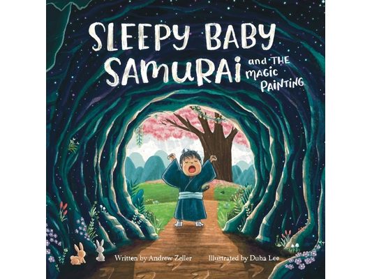 Sleepy Baby Samurai and the Magic Painting