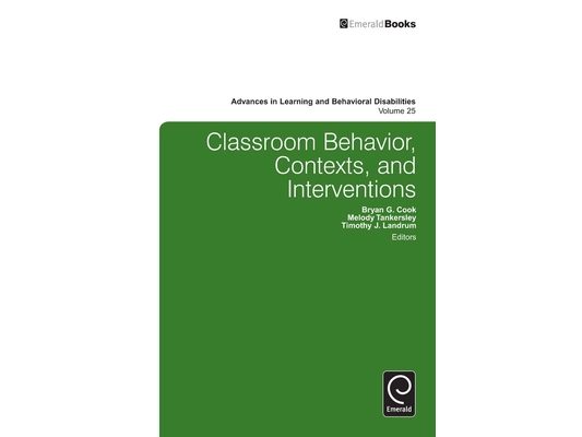 Classroom Behavior, Contexts, and Interventions
