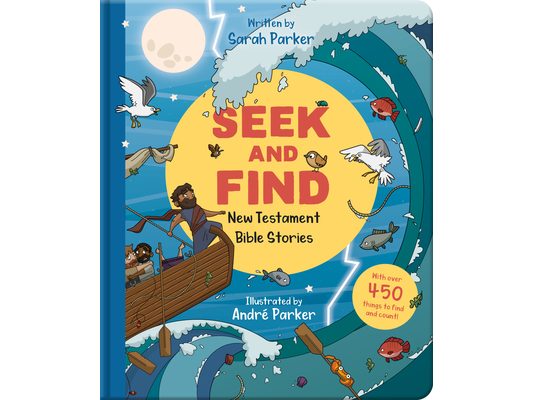 Seek and Find: New Testament Bible Stories: With Over 450 Things to Find and Count!