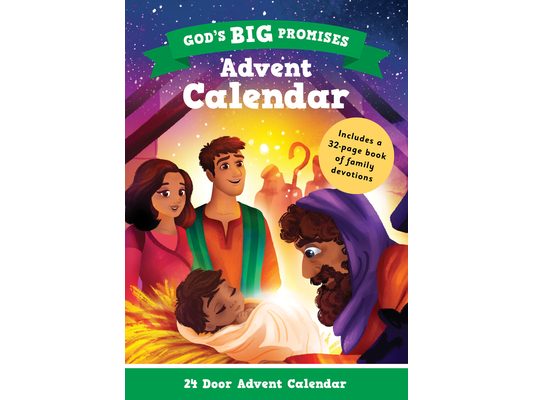 God's Big Promises: Advent Calendar and Family Devotions: 25 Door Advent Calendar