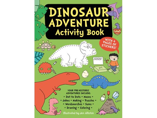 Dinosaur Adventure Activity Book