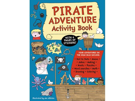 Pirate Adventure Activity Book