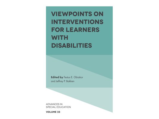 Viewpoints on Interventions for Learners with Disabilities