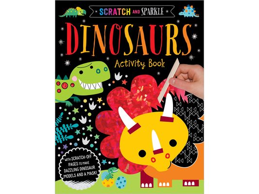 Scratch and Sparkle Dinosaurs Activity Book