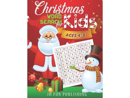 Christmas Word Search For Kids Ages 4-8