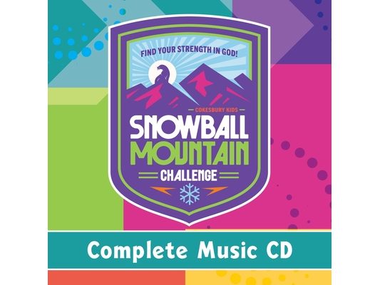 Vbs 2026 Snowball Mountain Challenge Complete Music CD: Find Your Strength in God