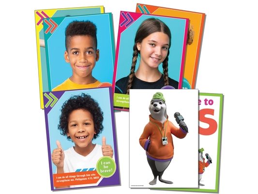 Vbs 2026 Snowball Mountain Challenge Decorating Poster Pack: Find Your Strength in God