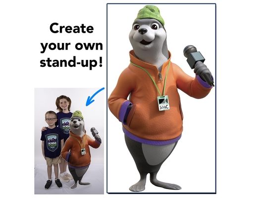 Vbs 2026 Snowball Mountain Challenge XL Character Poster: Find Your Strength in God