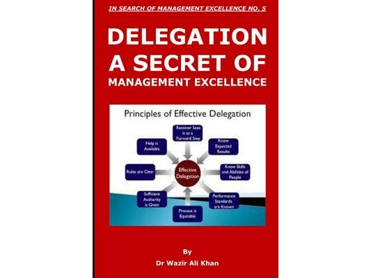 Delegation, a Secret of Management Excellence