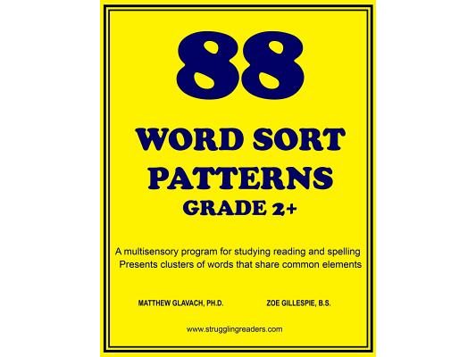 88 Word Sort Patterns