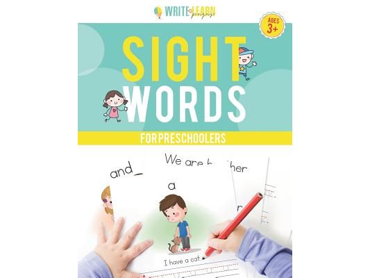 Write & Learn Pages: Sight Words for Preschoolers