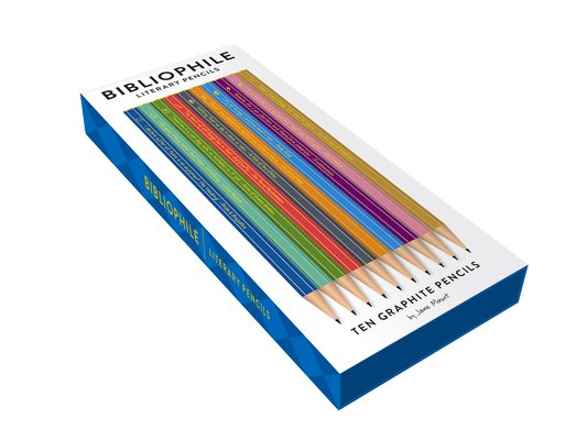 Bibliophile Literary Pencils