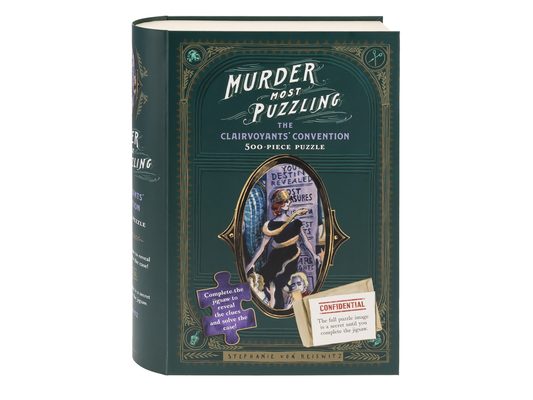 Murder Most Puzzling: The Clairvoyants' Convention 500-Piece Puzzle