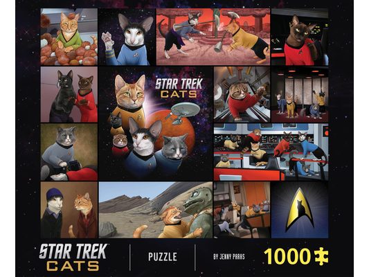 Star Trek Cats 1000-Piece Puzzle