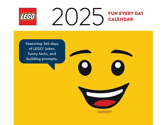 Lego Fun Every Day 2025 Daily Calendar