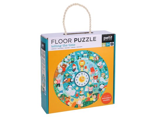 Telling the Time Floor Puzzle