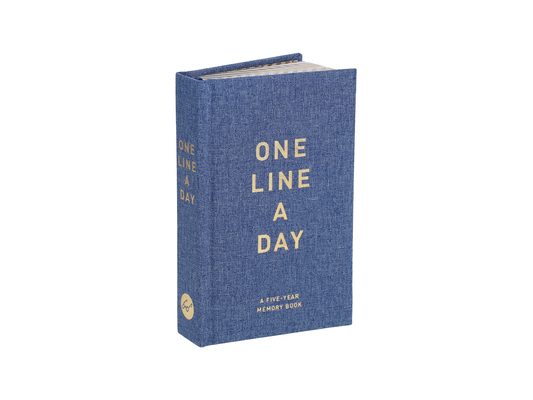Denim One Line a Day: A Five-Year Memory Book
