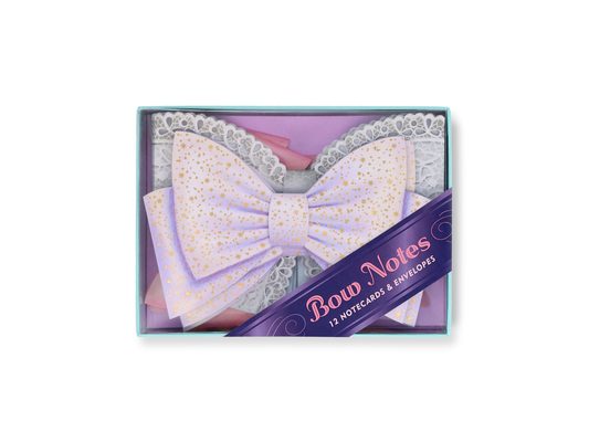 Bow Notes: 12 Notecards & Envelopes
