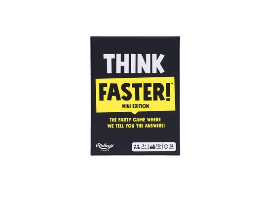 Think Faster!: The Party Game Where We Give You the Answers!