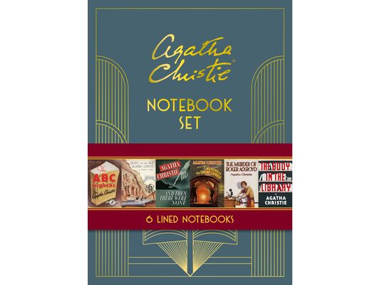 Agatha Christie Notebook Set