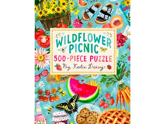 Wildflower Picnic 500-Piece Puzzle