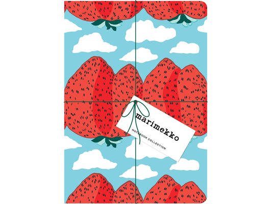 Marimekko Strawberry Notebook Collection