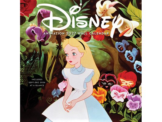 Disney Animation 2027 Wall Calendar