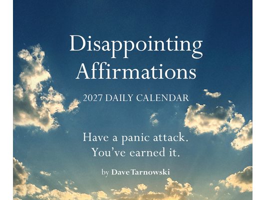 Disappointing Affirmations 2027 Daily Calendar