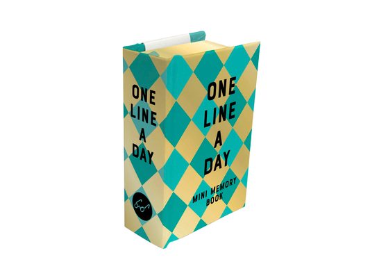Mint Diamond Mini One Line a Day: A One-Year Memory Book