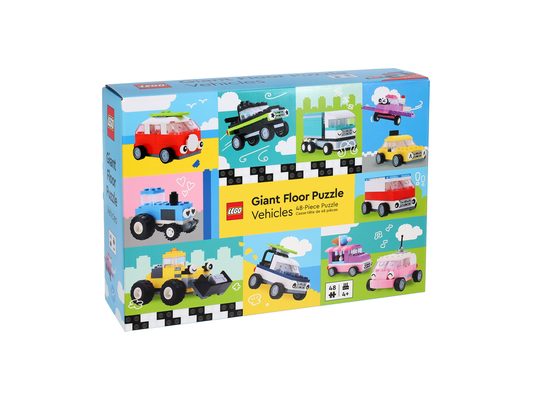 Lego 48-Piece Giant Floor Puzzle: Vehicles: 48-Piece Puzzle