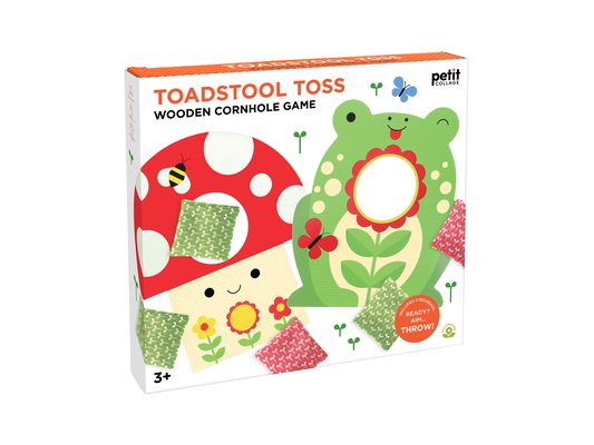 Toadstool Toss Wooden Cornhole Game